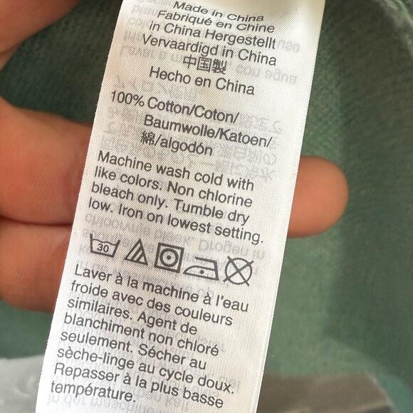 J crew vanessa open front sweater mint green cardigan womens medium pockets - Picture 4 of 8